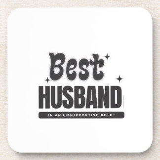 BEST HUSBAND in an Unsupporting Role- Getränkeuntersetzer