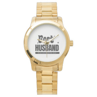 Best Husband In An Unsupporting Role-GOLD WATCH Armbanduhr