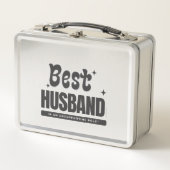 BEST HUSBAND in an Unsupporting Role- Metall Brotdose (Vorderseite)