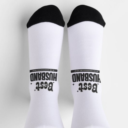 BEST HUSBAND in an Unsupporting Role- Socken (Oben)