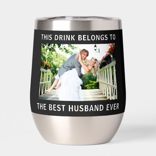 Best Husband je Black Foto (Rückseite)