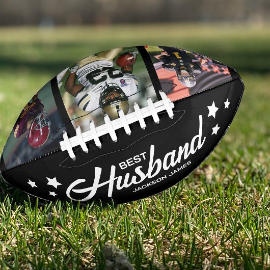 Best Husband Photo Collage Football