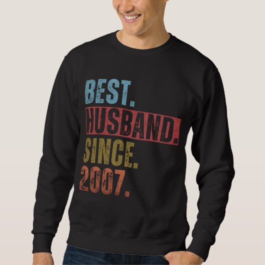 BEST HUSBAND SEIT 2007 T - Shirt (Vorderseite)