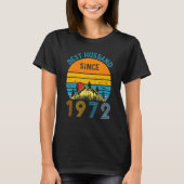 Best Husband Since 1972 50th Wedding Anniversary V T-Shirt (Vorderseite)