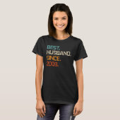 Best Husband Since 2009 14th Wedding Anniversary F T-Shirt (Vorne ganz)