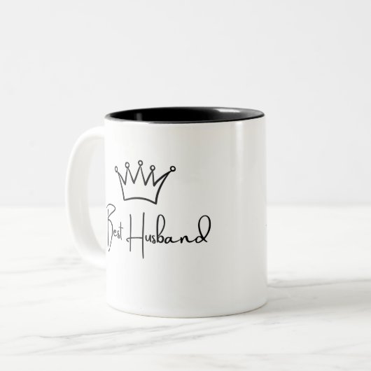 BEST HUSBAND TASSE Design für Ihr Hubby:# (Vorderseite Links)