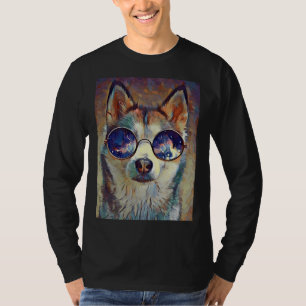 Best Husky für Husky Mama Vater T-Shirt