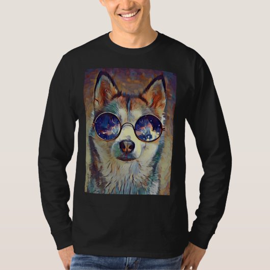 Best Husky für Husky Mama Vater T-Shirt (Vorderseite)