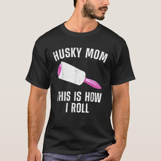 Best Husky Mom For Women Girls Alaskan Siberian Hu T-Shirt (Vorderseite)