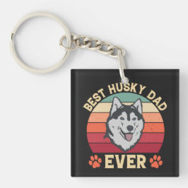 Best husky Papa jemals Ultimate Liebe Bond Dog Dad Schlüsselanhänger