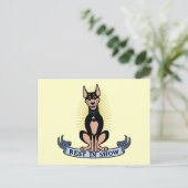 Best in Show -Dobe Postkarte (Stehend Vorderseite)