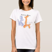 Best in Show with Balloon dogs witzig T-Shirt (Vorderseite)