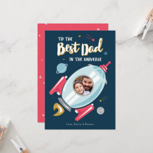 Best in the Universe Vatertag Card Karte