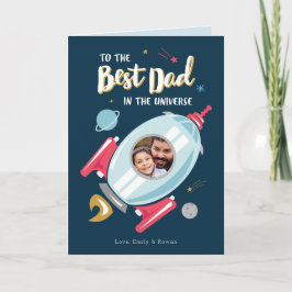 Best in the Universe Vatertag Card Karte