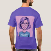 Best Internet Marketer Comic T - Shirt (Rückseite)