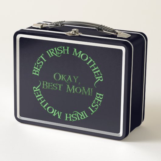 Best Irish Mother Black Lunchbox (Vorderseite)