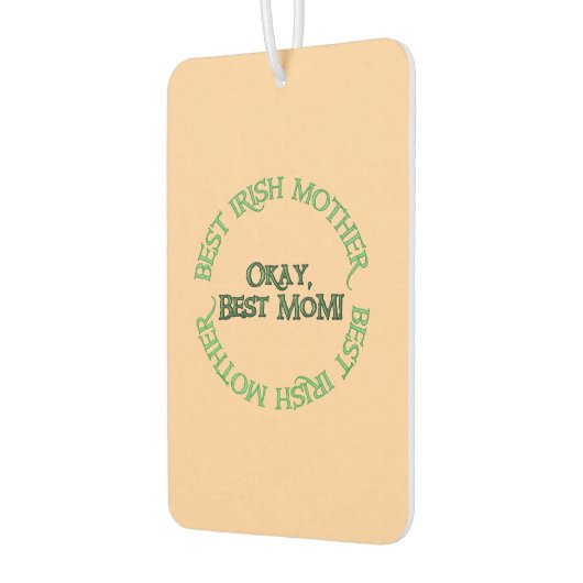 Best Irish Mother tan car air freshener Autolufterfrischer (Links)