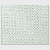 Best Irish Mother white matte wrapping paper Geschenkpapier (Flach)
