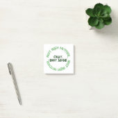 Best Irish Mother white note Pads Post-it Klebezettel (Büro)