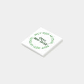 Best Irish Mother white note Pads Post-it Klebezettel (angewinkelt)