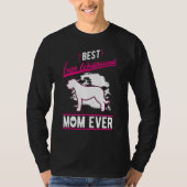 Best Irish Wolfhound Mom Ever Irish Wolfhound Mom T-Shirt (Vorderseite)