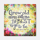 "Best is yet Be"Inspirivity Magnet (Vorne)