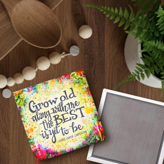"Best is yet Be"Inspirivity Magnet