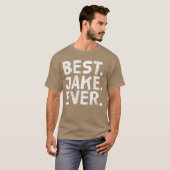 BEST JAKE EVER Funny Personalized Name Joke Gift I T-Shirt (Vorne ganz)