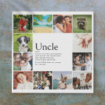 Best jemals Uncle Definition 12 Foto Modern Künstlicher Leinwanddruck<br><div class="desc">Personalisieren Sie mit 12 Lieblings-Fotos und personalisiertem Text für Ihren besonderen,  bevorzugten Onkel,  um ein einzigartiges Geschenk zu schaffen. Eine perfekte Art,  ihm zu zeigen,  wie phantastisch er jeden Tag ist. Entwickelt von Thisisnotme©</div>