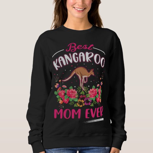 Best Kangaroo Mom Ever Australia Kangaroo 1 Sweatshirt (Vorderseite)