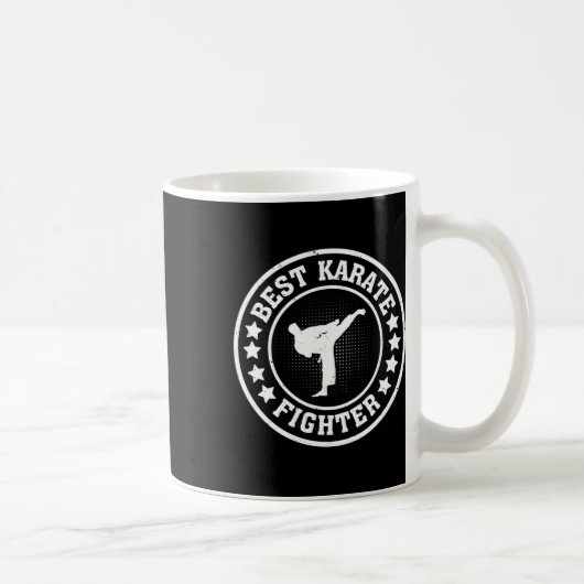 Best Karate Fighter - Karate Fighter Karate Kaffeetasse (Rechts)