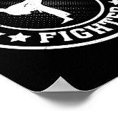 Best Karate Fighter - Karate Fighter Karate Poster (Ecke)