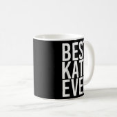 BEST. KATE. JE. Gift Name Funny Personalisiert Wom Kaffeetasse (VorderseiteRechts)