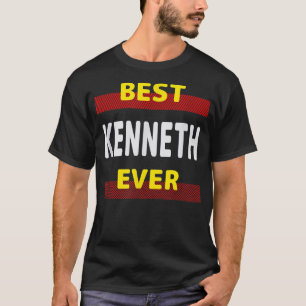 Best Kenneth Ever Friends Name Buddy Nickname Pers T-Shirt
