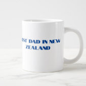 BEST KIWI NEW ZEALAND VATER VATER'S MANTA RAY GIFT Jumbo-Tasse (Rechts)