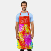 BEST KOCH FLAMMABLE DESIGN KRAWATTE DYE SCHÜRZE (Getragen)