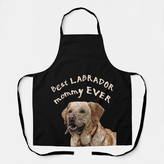 Best Labrador Mommy jemals Schürze (Vorderseite)