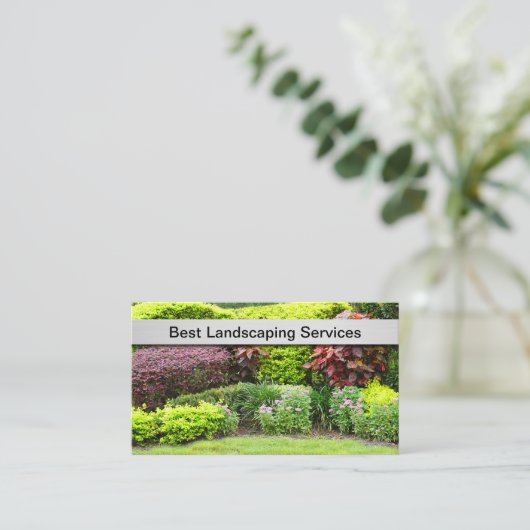 Best-Landing-Business-Card-Meldebogen 4 Visitenkarte (Stehend Vorderseite)
