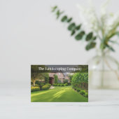 Best Landscaping Theme Business Cards Visitenkarte (Stehend Vorderseite)