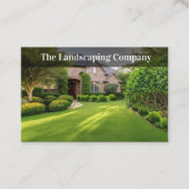 Best Landscaping Theme Business Cards Visitenkarte (Vorderseite)