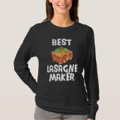 Best Lasagna Lasagna Baker Pizza Maker T-Shirt (Vorderseite)