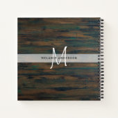 BEST LEHRER EVENT Monogram Journal Vielen Dank Notizblock (Rückseite)