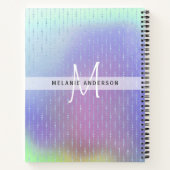 BEST LEHRER EVENT Monogram Journal Vielen Dank Notizblock (Rückseite)