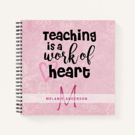 BEST LEHRER EVENT Monogram Journal Vielen Dank Notizblock