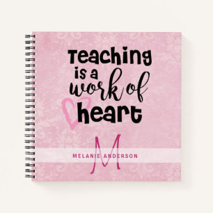 BEST LEHRER EVENT Monogram Journal Vielen Dank Notizblock