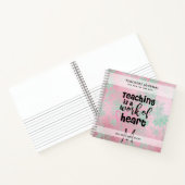 BEST LEHRER EVENT Monogram Journal Vielen Dank Notizblock (Innenseite)