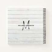 BEST LEHRER EVENT Monogram Journal Vielen Dank Notizblock (Rückseite)