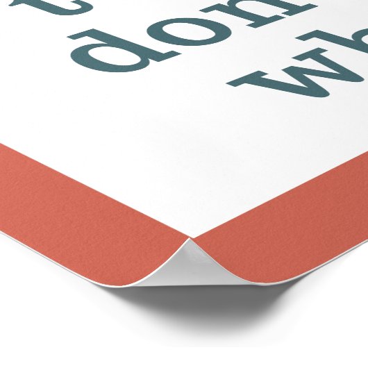 BEST LEHRER-Plakat Poster (Ecke)