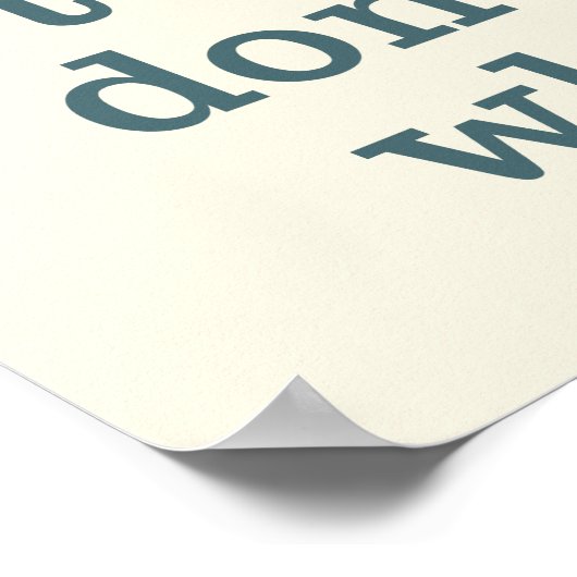 BEST LEHRER - Sonderfarbposter Poster (Ecke)