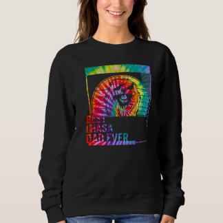 Best Lhasa Vater Ever Dog Papa für Männer Dog Vate Sweatshirt